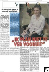 De Telegraaf (17-10-2001)
Klik om te vergroten